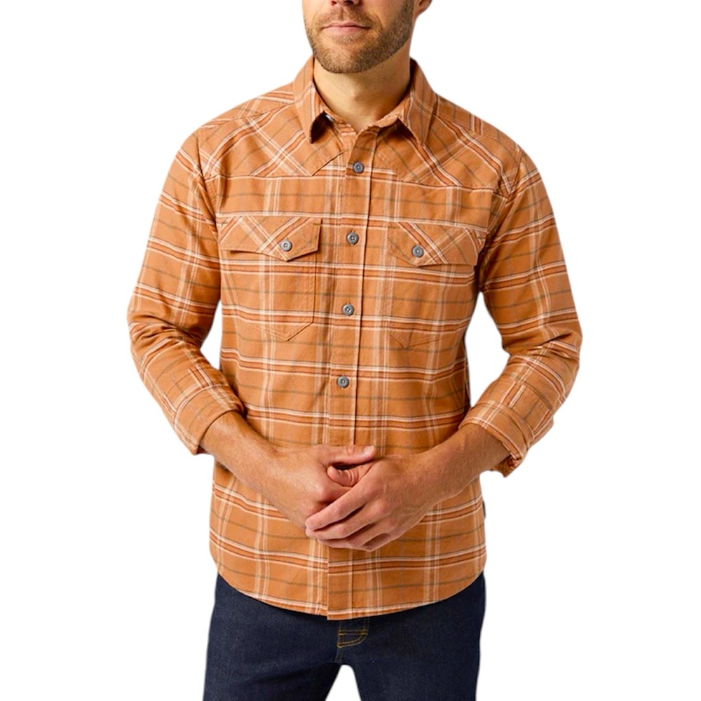 Stio Men’s Junction Mid Weight Flannel Shirt